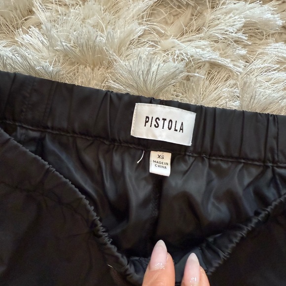 Pistola Black Cargo Pants with Elastic Waist - Picture 2 of 3